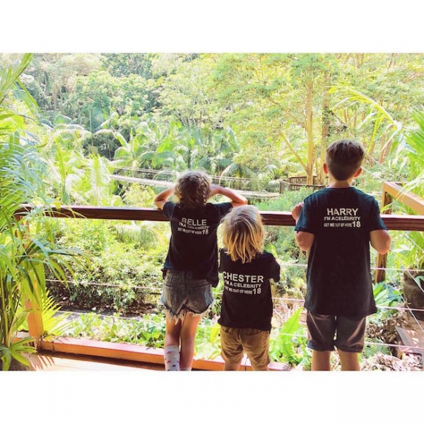 Holly Willoughby shares sweetest snap of her three children in the jungle - and you might recognise their adorable outfits