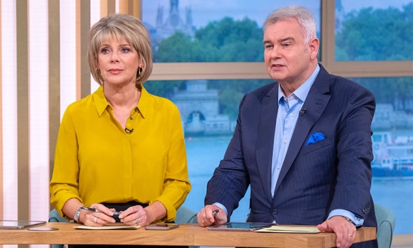 Eamonn Holmes left embarrassed on TV by Holly Willoughby's sister