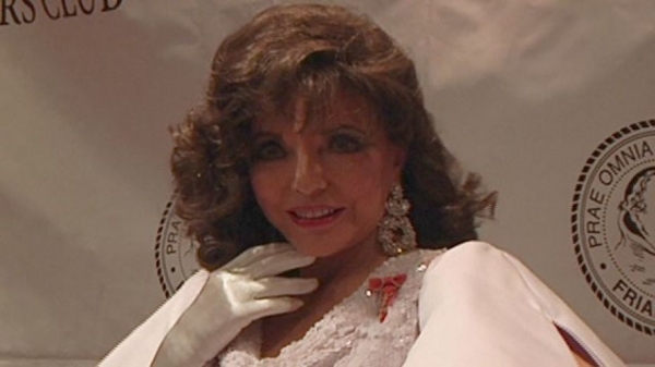 Joan Collins talks past rape, says stars don't have to tolerate sexual harassment