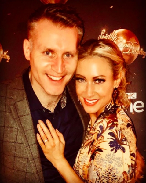 Strictly's Faye Tozer thanks husband for his support in heartfelt tribute