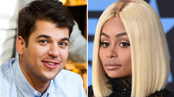 Rob Kardashian makes rare appearance with daughter dream at family Christmas party