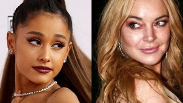 Lindsay Lohan seemingly shades Ariana Grande's 'Thank U, Next' music video