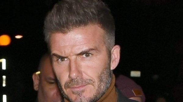 David Beckham's new hairstyle reignites hair transplant rumors