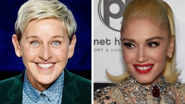 Gwen Stefani is moved to tears after Ellen DeGeneres tells her 'she deserves everything she has'